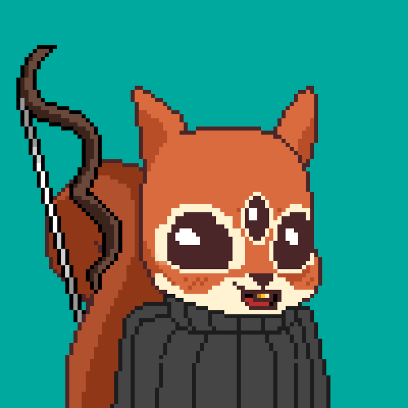 Pixel Squirrels #1566